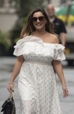 KELLY BROOK at Heart Radio in London 08/26/2020