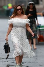 KELLY BROOK at Heart Radio in London 08/26/2020