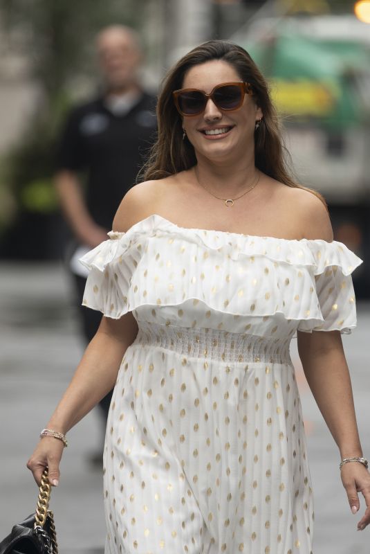 KELLY BROOK at Heart Radio in London 08/26/2020