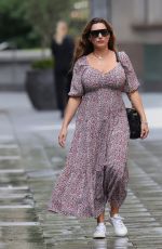 KELLY BROOK Leaves Heart Radio in London 08/17/2020