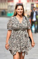 KELLY BROOK Leaves Heart Radio in London 08/24/2020