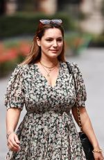 KELLY BROOK Leaves Heart Radio in London 08/24/2020
