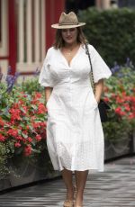 KELLY BROOK Out and About in London 08/14/2020