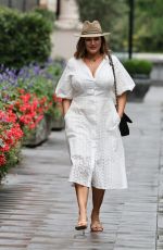 KELLY BROOK Out and About in London 08/14/2020