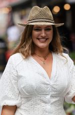 KELLY BROOK Out and About in London 08/14/2020