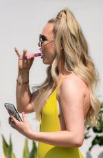 KELSEY STRATFORD in Swimsuit on the Set of TOWIE in Essex 08/10/2020