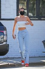 KENDALL JENNER Leaves 40 Love Restaurant in West Hollywood 07/31/2020