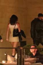 KENDALL JENNER Out for Dinner at Nobu in Malibu 08/05/2020