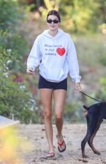 KENDALL JENNER Out Hiking with Her Dad Caitlyn Jenner in Malibu 08/01/2020