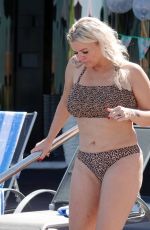 KERRY KATONA in Bikini at a Pool in Spain 08/27/2020