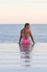 KIM KARDASHIAN in Bikini at KKW Beauty Photoshoot in Cabo San Lucas 08/23/2020