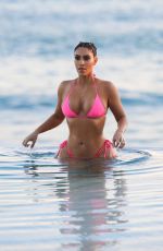 KIM KARDASHIAN in Bikini at KKW Beauty Photoshoot in Cabo San Lucas 08/23/2020