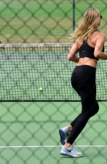 KIMBERLEY GARNER Playing Tennis at King