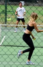 KIMBERLEY GARNER Playing Tennis at King