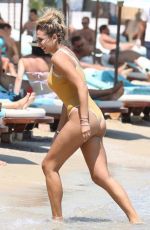 KONSTATINA SPYROPOLOU in Swimsuit at a Beach in Mykonos 08/06/2020