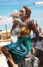 KONSTATINA SPYROPOLOU in Swimsuit at a Beach in Mykonos 08/06/2020