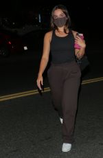 KOURTNEY KARDASHIAN and ADDISON RAE Out for Dinner in Malibu 08/30/2020