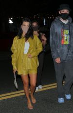 KOURTNEY KARDASHIAN and ADDISON RAE Out for Dinner in Malibu 08/30/2020