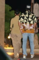 KOURTNEY KARDASHIAN and Scott Disick at Nobu in Malibu 08/28/2020