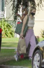 KRISTEN BELL Out and About in Los Feliz 08/16/2020