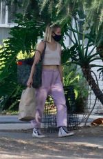 KRISTEN BELL Out and About in Los Feliz 08/16/2020