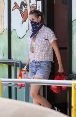 KRISTEN STEWART and DLAN MEYER Shopping at For Pets Only in Los Feliz 08/24/2020