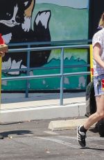 KRISTEN STEWART and DLAN MEYER Shopping at For Pets Only in Los Feliz 08/24/2020