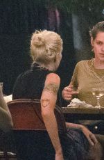 KRISTEN STEWART and DYLAN MEYER Night Out in Los Angeles 08/23/2020