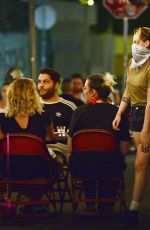 KRISTEN STEWART and DYLAN MEYER Night Out in Los Angeles 08/23/2020