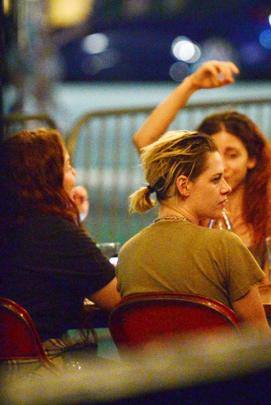 KRISTEN STEWART and DYLAN MEYER Night Out in Los Angeles 08/23/2020