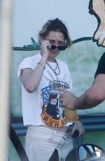 KRISTEN STEWART Out and About in Los Feliz 08/30/2020