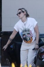 KRISTEN STEWART Out and About in Los Feliz 08/30/2020