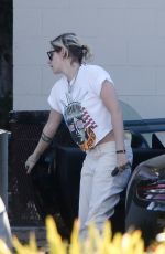 KRISTEN STEWART Out and About in Los Feliz 08/30/2020