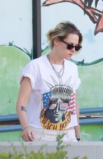 KRISTEN STEWART Out and About in Los Feliz 08/30/2020