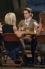 KRSITEN STEWART Out for Dinner with Friends in Los Angeles 08/23/2020