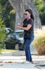 KYLE RICHARDS Out Shopping in Los Angeles 08/20/2020