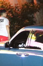 KYLIE JENNER Arrives at Chateau Marmont in West Hollywood 08/20/2020