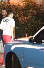 KYLIE JENNER Arrives at Chateau Marmont in West Hollywood 08/20/2020
