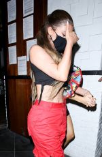 KYLIE JENNER Leaves 40 Love in West Hollywood 08/29/2020