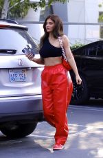 KYLIE JENNER Leaves a Photoshoot in Los Angeles 08/11/2020