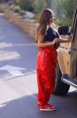 KYLIE JENNER Leaves a Photoshoot in Los Angeles 08/11/2020