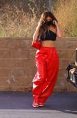 KYLIE JENNER Leaves a Photoshoot in Los Angeles 08/11/2020