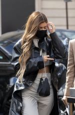KYLIE JENNER Out for Lunch in Paris 08/27/2020