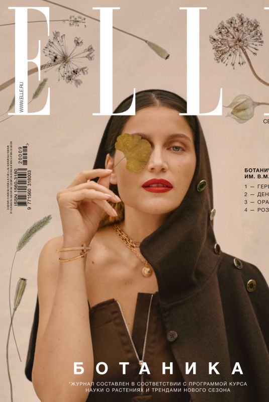 LAETITIA CAST in Elle Magazine, Russia September 2020