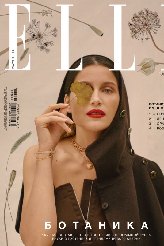 LAETITIA CASTA in Elle Magazine, Russia September 2020