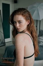 LARSEN THOMPSON at a Photoshoot, August 2020