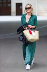 LAURA WHITMORE Leaves BBC Studio in London 08/16/2020