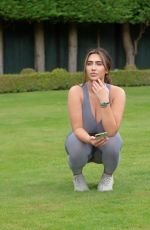 LAUREN GOODGER Workout at a Park in Essex 08/05/2020
