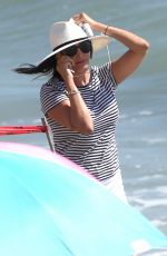 LAUREN SILVERMAN Out on the Beach in Los Angeles 08/25/2020