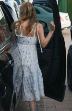 LESLIE MANN at Nobu in Malibu 08/23/2020